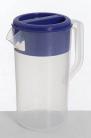 Jug Clear With Blue Lid - 2.5 Litres