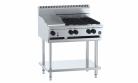 B & S BT-GRP3-CGR6 - Combination 300mm Grill Plate & 600mm Char Grill