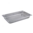 Standard Stainless Steel Steam Pan - 1/1 Size (530 x 325mm) x 20mm - Perforated Pan