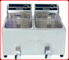 Birko 1001002 - Twin Pan Fryer 2x5 Litre
