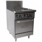 Garland GF24-4L Heavy Duty 4 Burner Restaurant Range