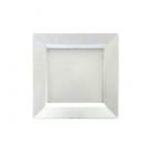 White Melamine Square Platter Medium - 300x300mm