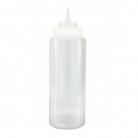 1 Litre Squeeze Bottle - Clear
