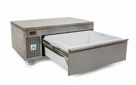 Adande VCS1.RW Single Drawer Refrigeration System - Roller - Solid Work Top